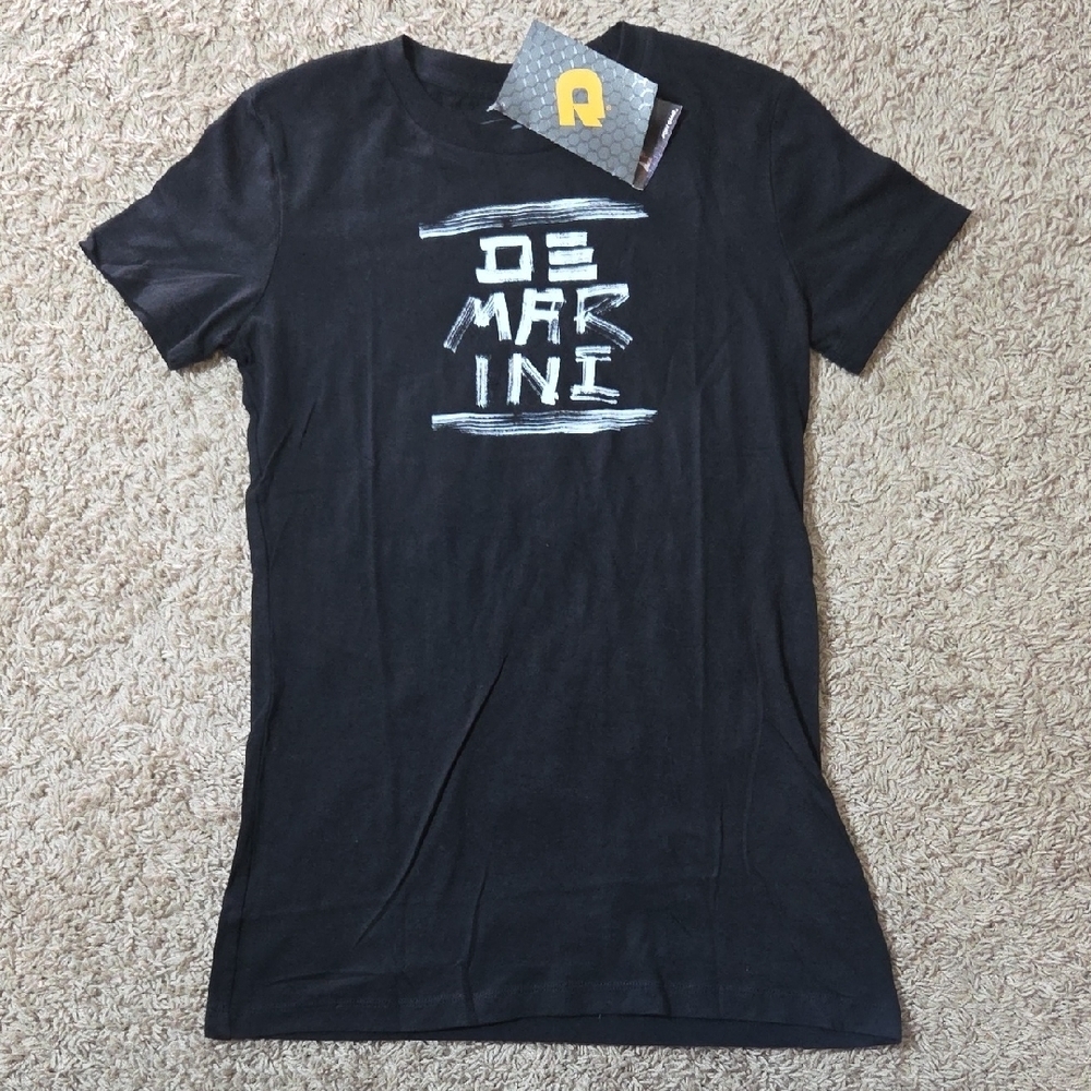 NWT DeMarini Black Short Sleeve Women's Tee, XS